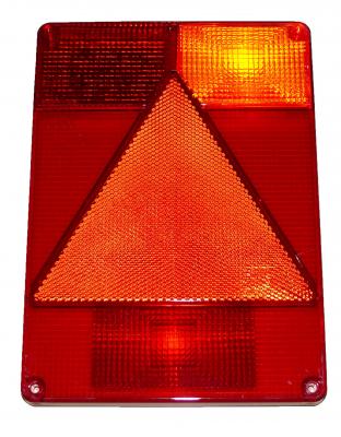 Lichtscheibe Radex rechts mit NSL VerglNr: 014000713