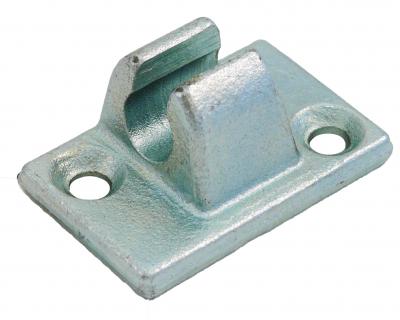 Kofferdeckelscharnierlager (Haltebock) verzinkt, 53 x 33 mm Bohrung Ø 7 mm VerglNr: 008000215