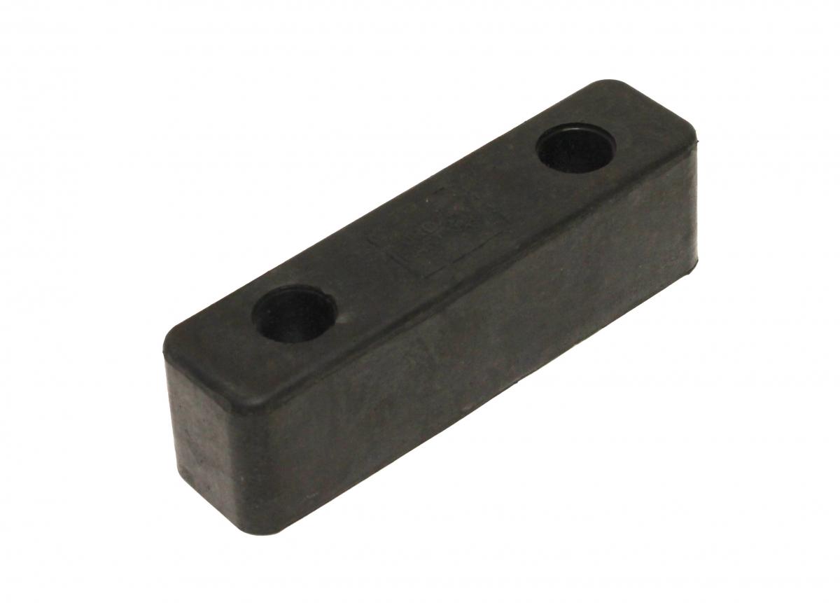 Rammschutzpuffer 200 x 52 x 60 mm mit 2 Anschraubbohrungen VerglNr: 140353