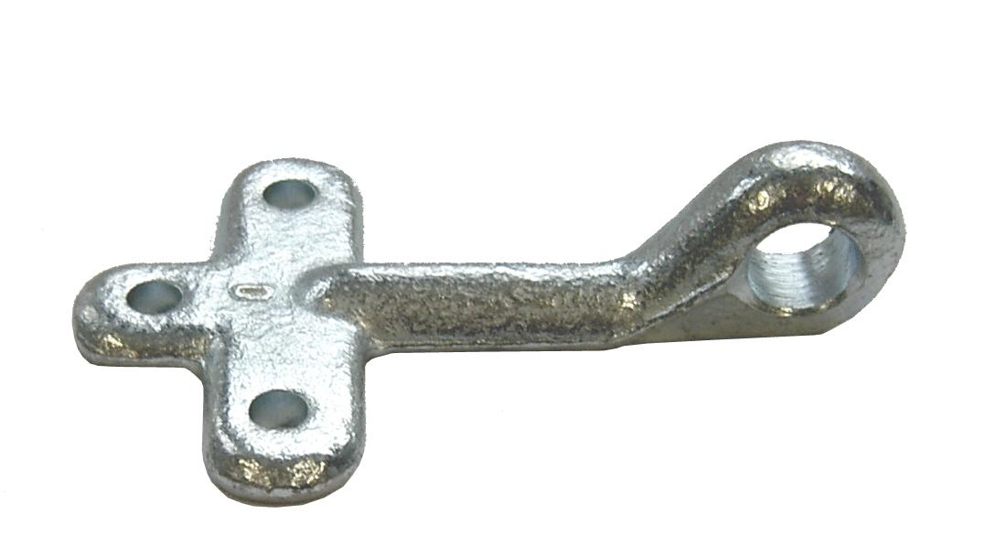 Einfallöse verzinkt, Gr. 0 p.f. Kasten-/Winkelhebelverschluss, Durchmesser der Öse 12.3 mm VerglNr: 008000114