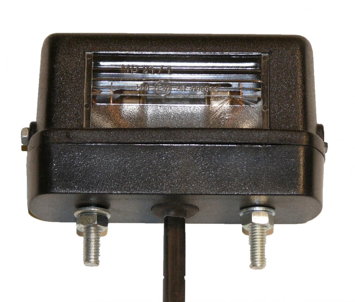 Aspöck Kennzeichenleuchte Regpoint small, 0.8m DC Kabel, 85x49x30, Lochabstand 45mm, VerglNr: 36-1209-017