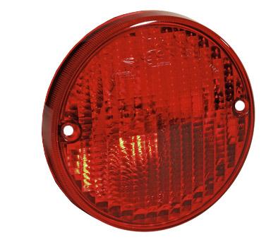 Aspöck Nebelschlussleuchte Lichtscheibe Ø 140 mm