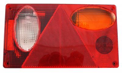 Lichtscheibe rechts SIM 3139, BBSKR mit Rückfahrlicht, 239x139 VerglNr: 40.233.113