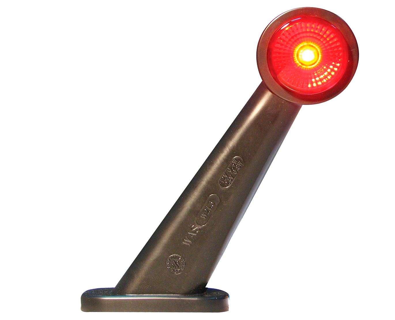 WAS Umrissleuchte links, gerade, LED rot/weiss 12/24V, 32 cm, W21.1, VerglNr: 02.100.101
