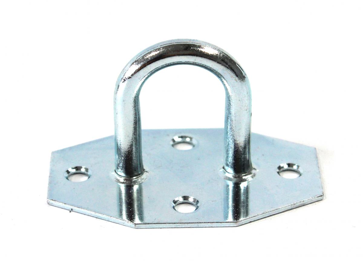 Bügelkrampe, vz, nach Zollvorschrift, h 37 mm, l 45 mm, b21