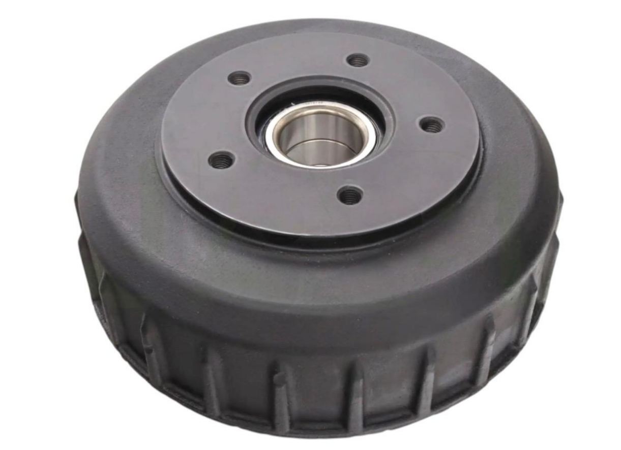 Bremstrommel passend für ALKO 2361, 230 x 60 mm, 112x5, inkl. Kompaktlager 42 x 80 x 42 mm, VerglNr: 1302756, 581329, 1658138, 573194