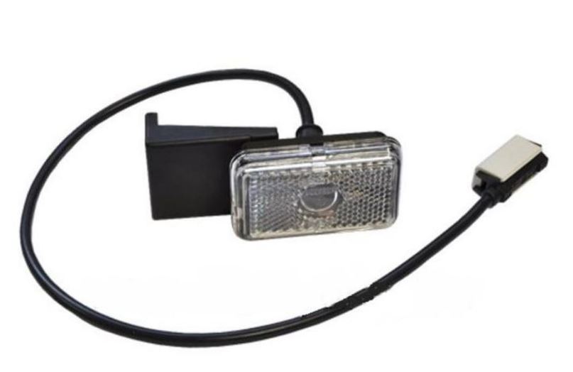 Jokon Positionsleuchte, weiss PLR 130 12V L, Winkelhalter 108x45x22, 5W, Kabel 0.5 m, rechts, integriertem Rückstrahler VerglNr: 11.1001.530