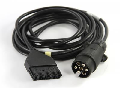 Aspöck Hauptkabel 3000 mm 7-polig mit Verteiler 3x2fach und 2x4fach