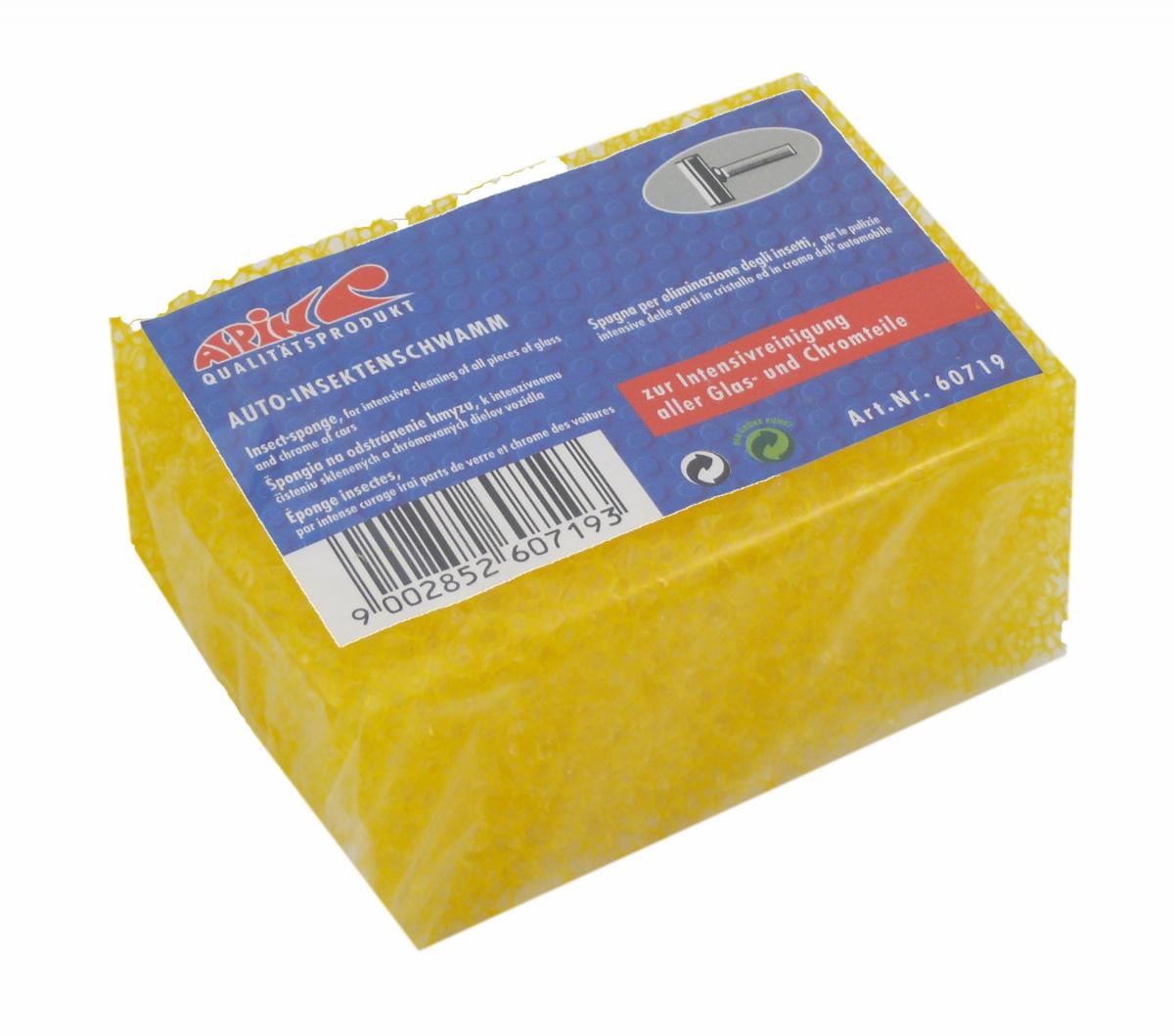 Insektenschwamm 110 x 70 x 40 mm, natur-hell 