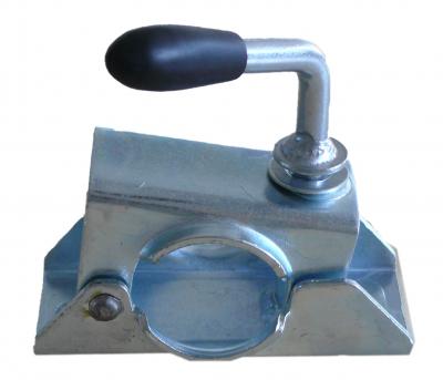 Klemmschelle, Stahl vz. für Rohr-Ø 48 mm 
