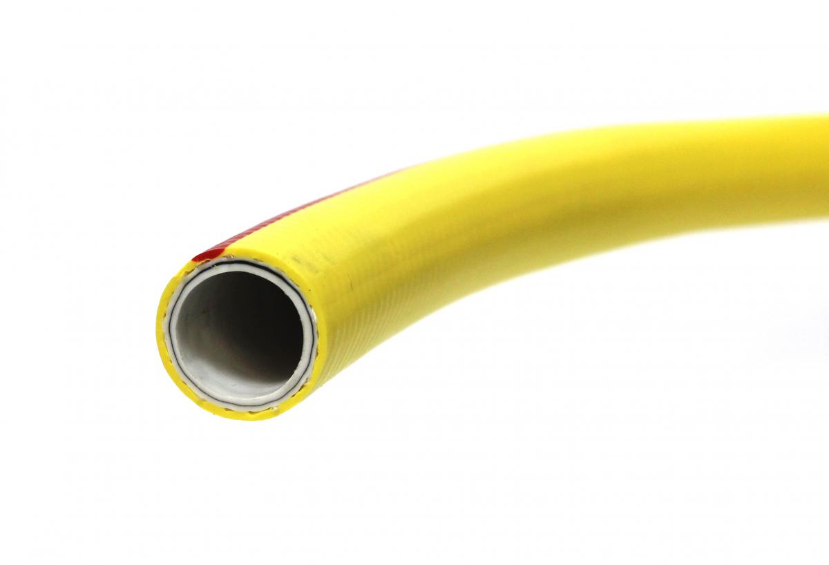 Wasserschlauch, 6-lagig, Seele weiss, Aussendecke gelb, 
