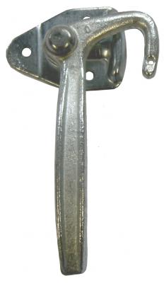 Winkelhebelverschluss links verzinkt, Grösse 0, Hebellänge mitte Drehpunkt: 145mm VerglNr: 008000111