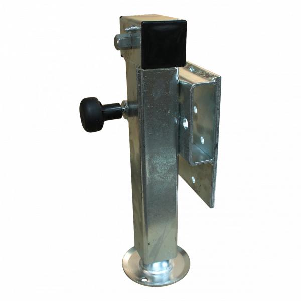 Winterhoff Stützfuß 60x4mm vk. für Saris/Ansems Flanschtiefe 45 mm, Platte 120 x 205 mm, mit Sechskantanschluss 19 x 30 mm 