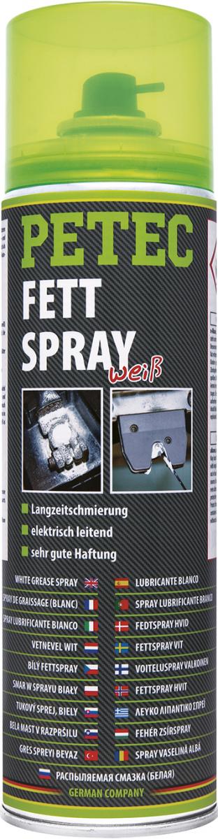 PETEC Fettspray weiß 500 ml