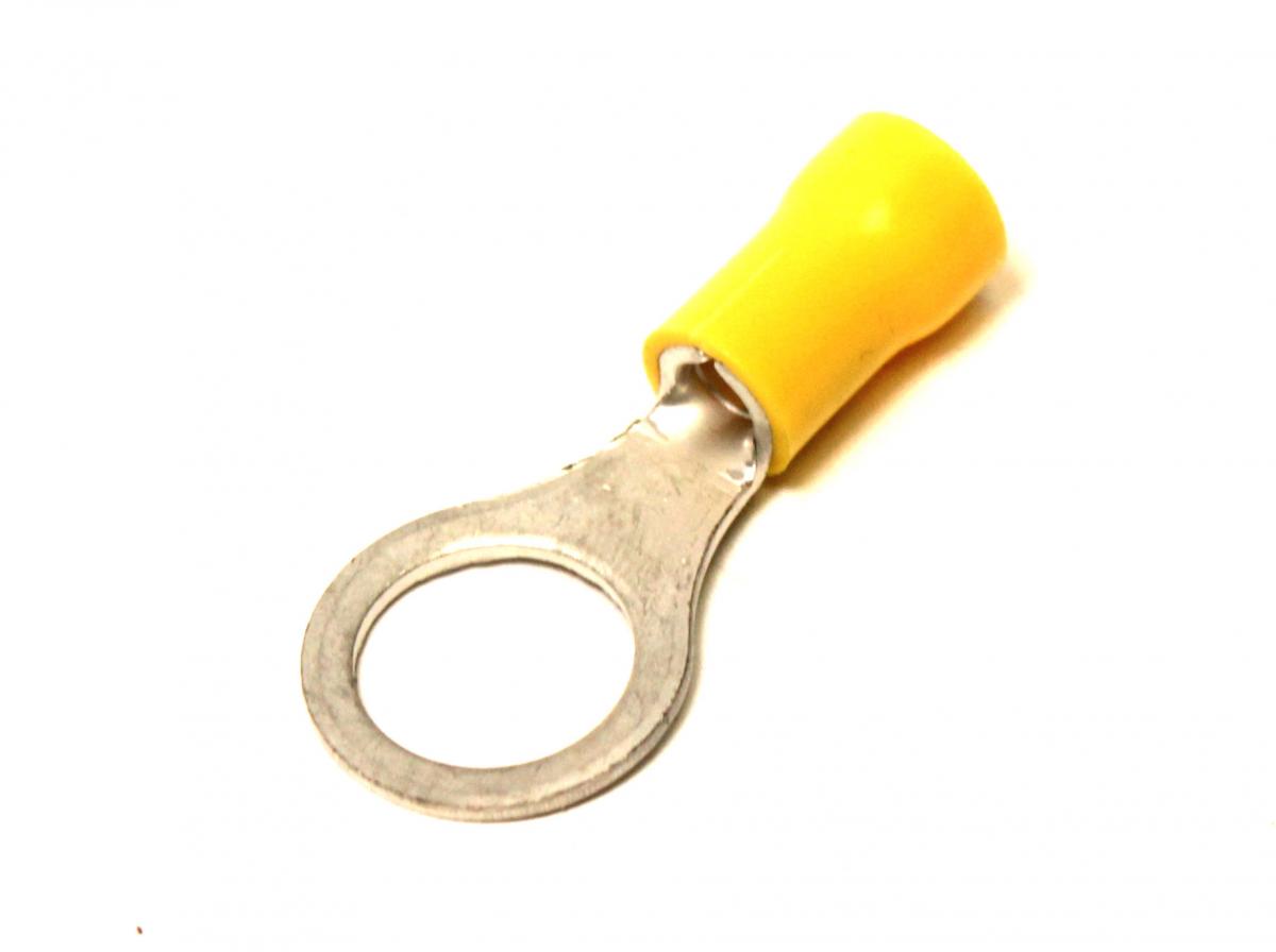 Ringkabelschuh M10 - gelb 5,5-8,0 mm - VPE á 100 Stück 