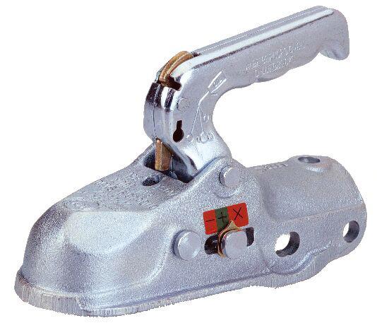 ALBE Kugelkupplung EM 300 RBH 3000/150kg, Zugrohr Ø 50 mm Bohrung: vertikal Ø 12.5, horizontal Ø 12.5 VerglNr: 116230