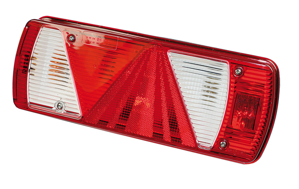 Aspöck Ecopoint II Lichtscheibe, rechts 350x135 VerglNr: 40290112, 18-8529-002