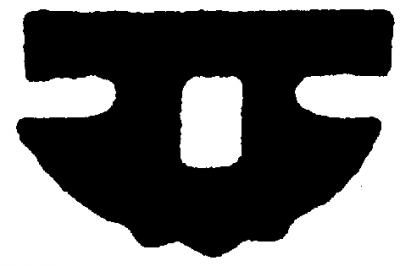 Gummidichtung für Deckelprofil 44955, Hohlkammerdichtung