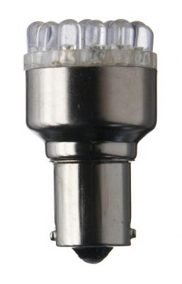 Glühlampe 19 LED weiss 12 V, 21 W, Ba15s 