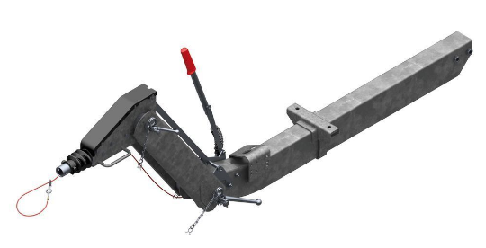 ALKO Auflaufeinrichtung 251 VB-2, höhenverstellbar mit Deichselprofil gekröpft, 1425-2700 kg, Stützlast 120 kg, K: 3352 mm, E: 2050 mm, RB 3081 / 3062