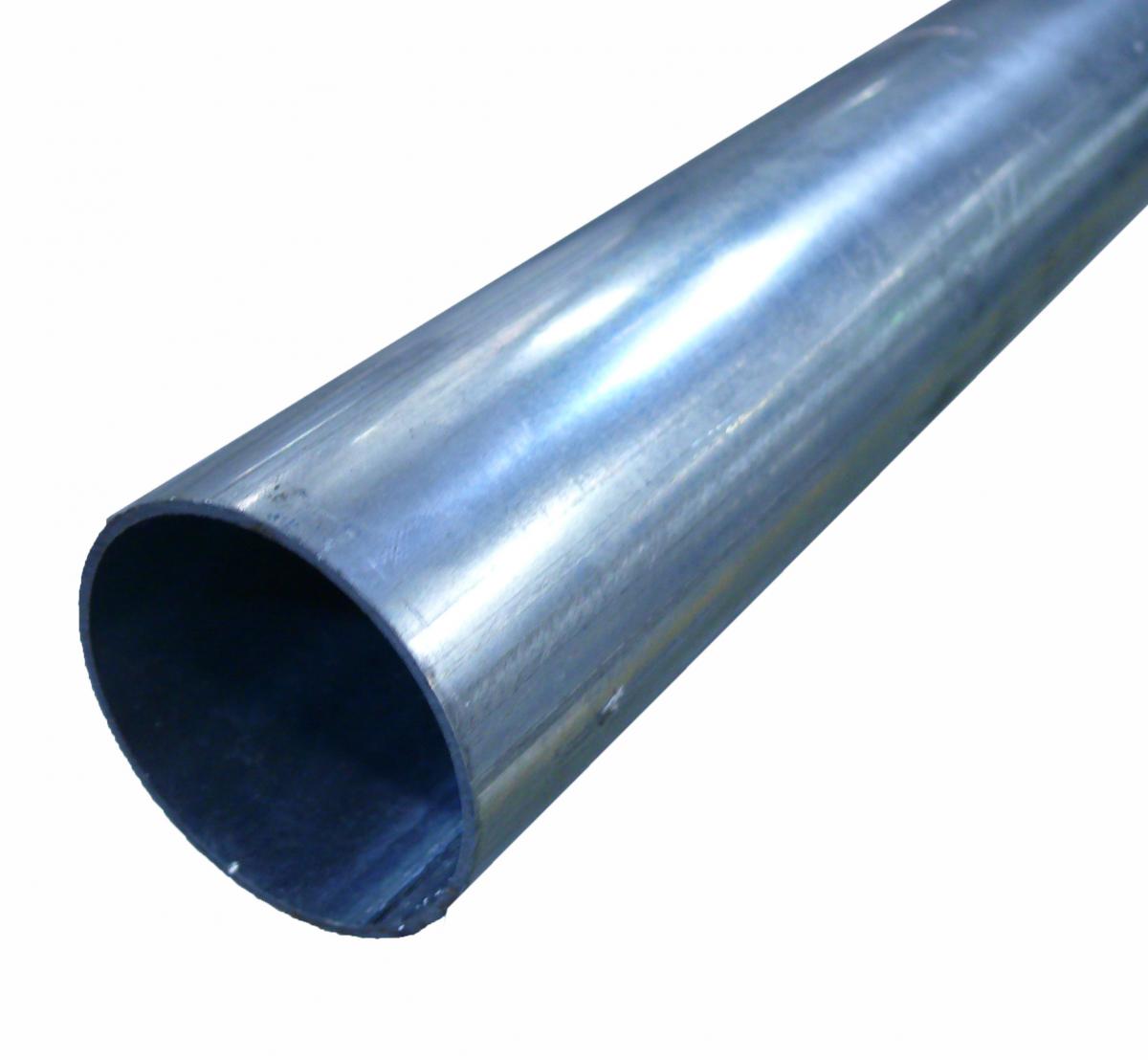 Planrohr verzinkt 60 x 1,2 mm ca. 6300 mm lang 