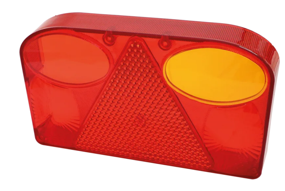 Fristom Lichtscheibe FT-088 links 135x238 mit Nebelschlusslicht VerglNr: 014000650