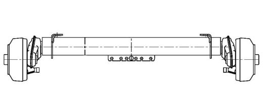 AL-KO: Compact, 2051, B850-10, 112x5, 1000 kg, A: 800 mm, C: 1330 mm