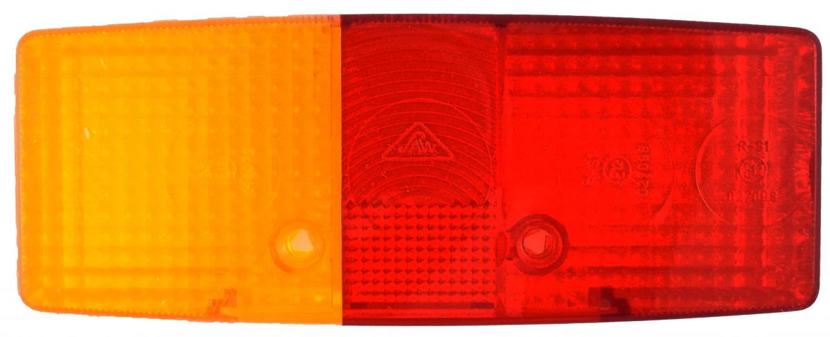 Hella Lichtscheibe links für 2SD003184031, 158x64x54mm, ohne KZL VerglNr: 9EL118700-001, 9EL.118.700.001