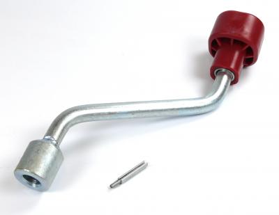 ALKO Kurbel kpl. Innen-Ø 12 mm, Länge 95 mm, Höhe 190 mm