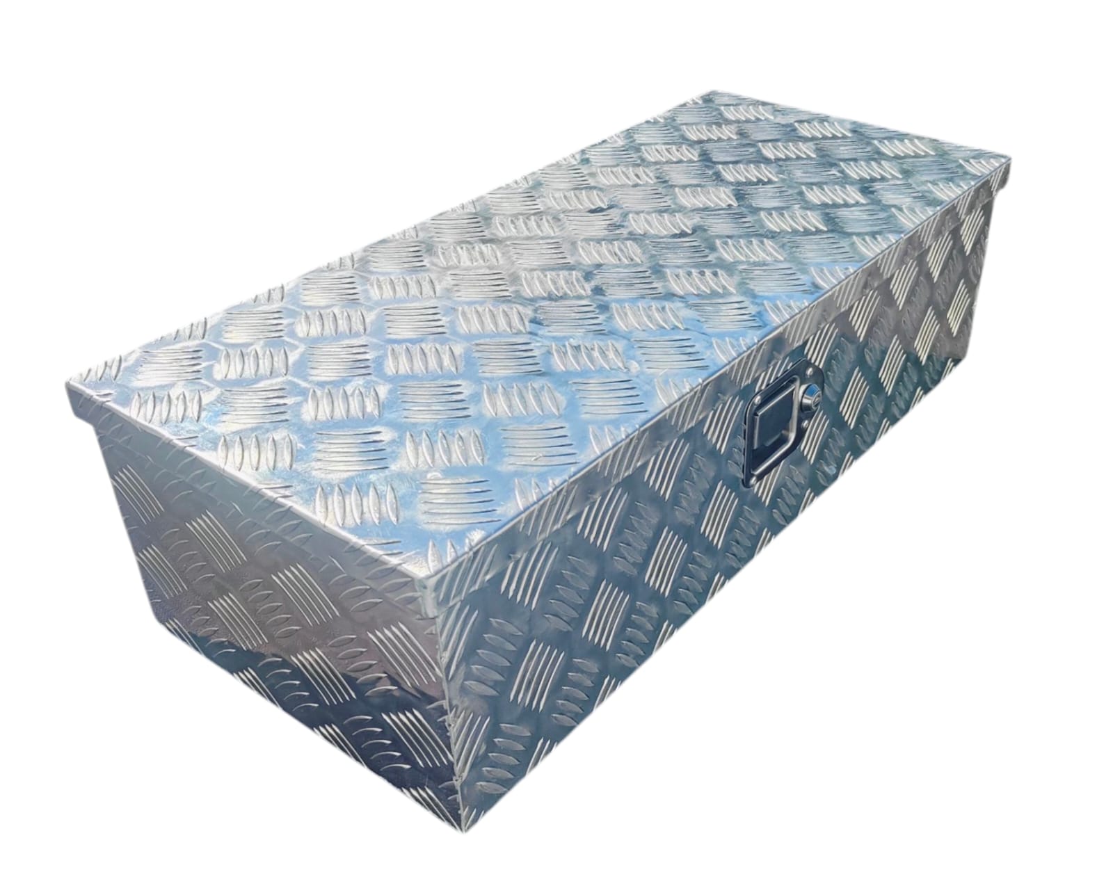 Transportbox ALU, L 760 x B 340 x H 220 mm, abschliessbar, ohne Dämpfer