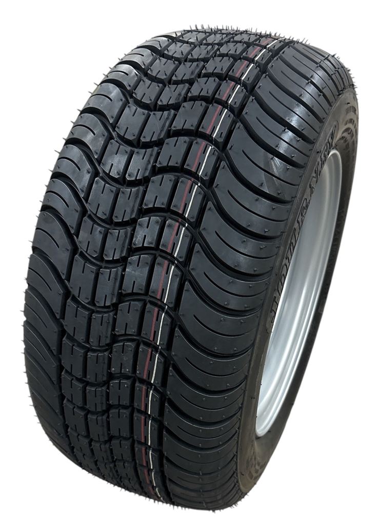 Komplett-Rad, Reifen 195/50B10, Felge 6.00-10H, Journey, 6x10, 5/67/112, ET -4, Felge Mefro, VerglNr: 609631